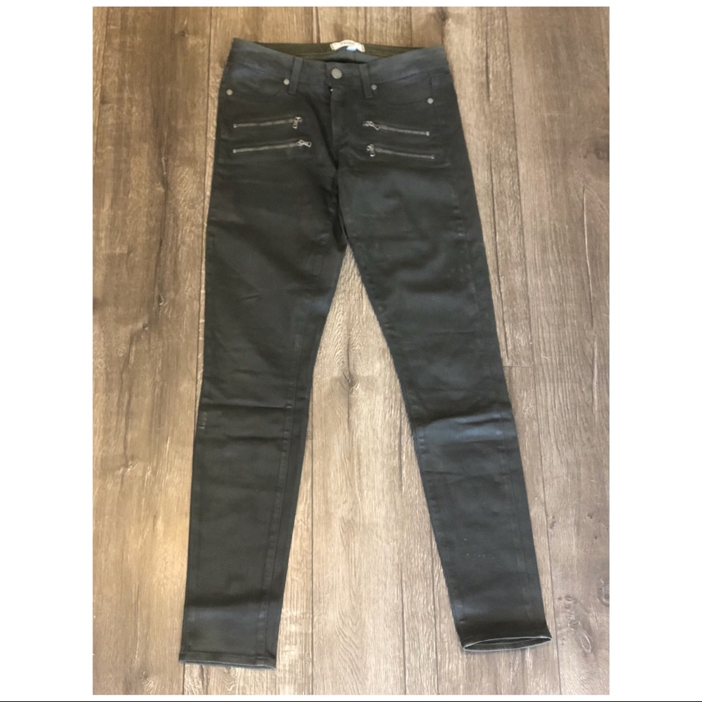 Paige edgemont pants/jeans. Olive green